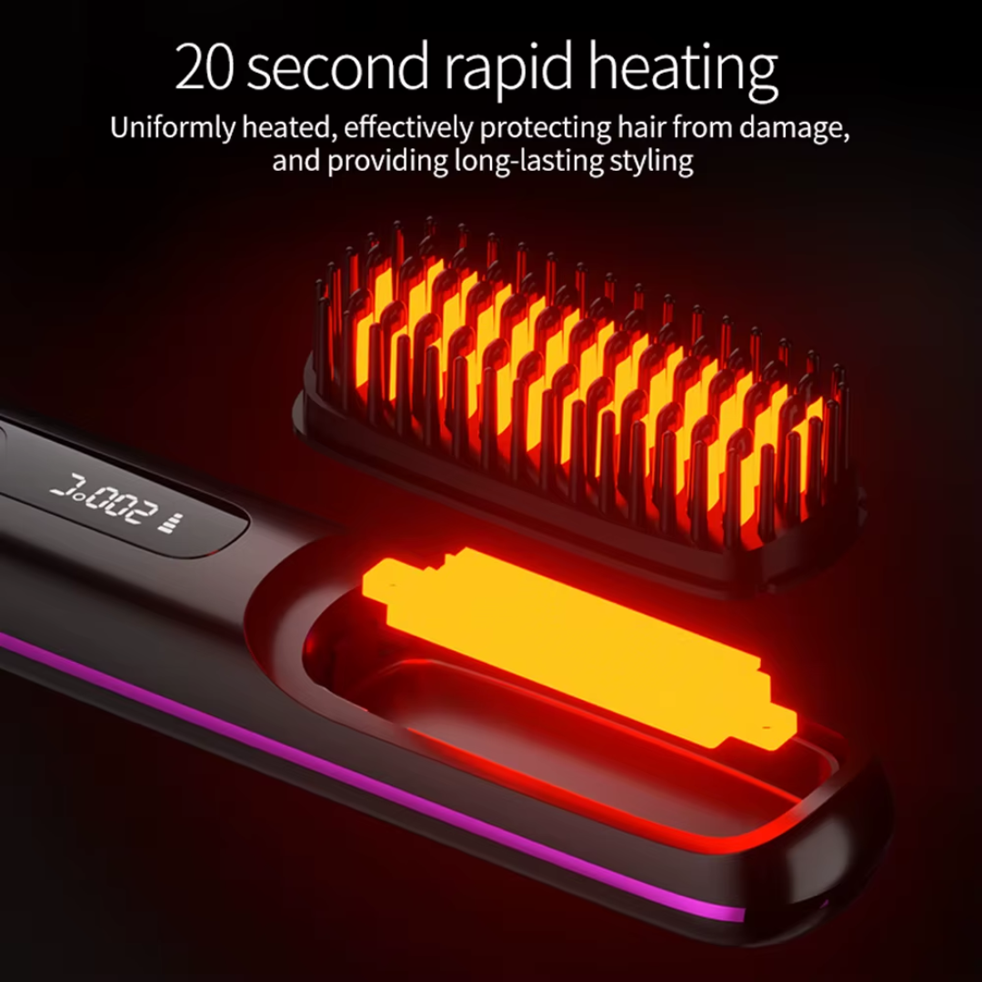 Ionic Anti-Frizz Straightening Brush