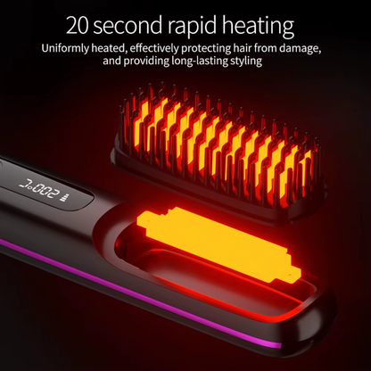 Ionic Anti-Frizz Straightening Brush