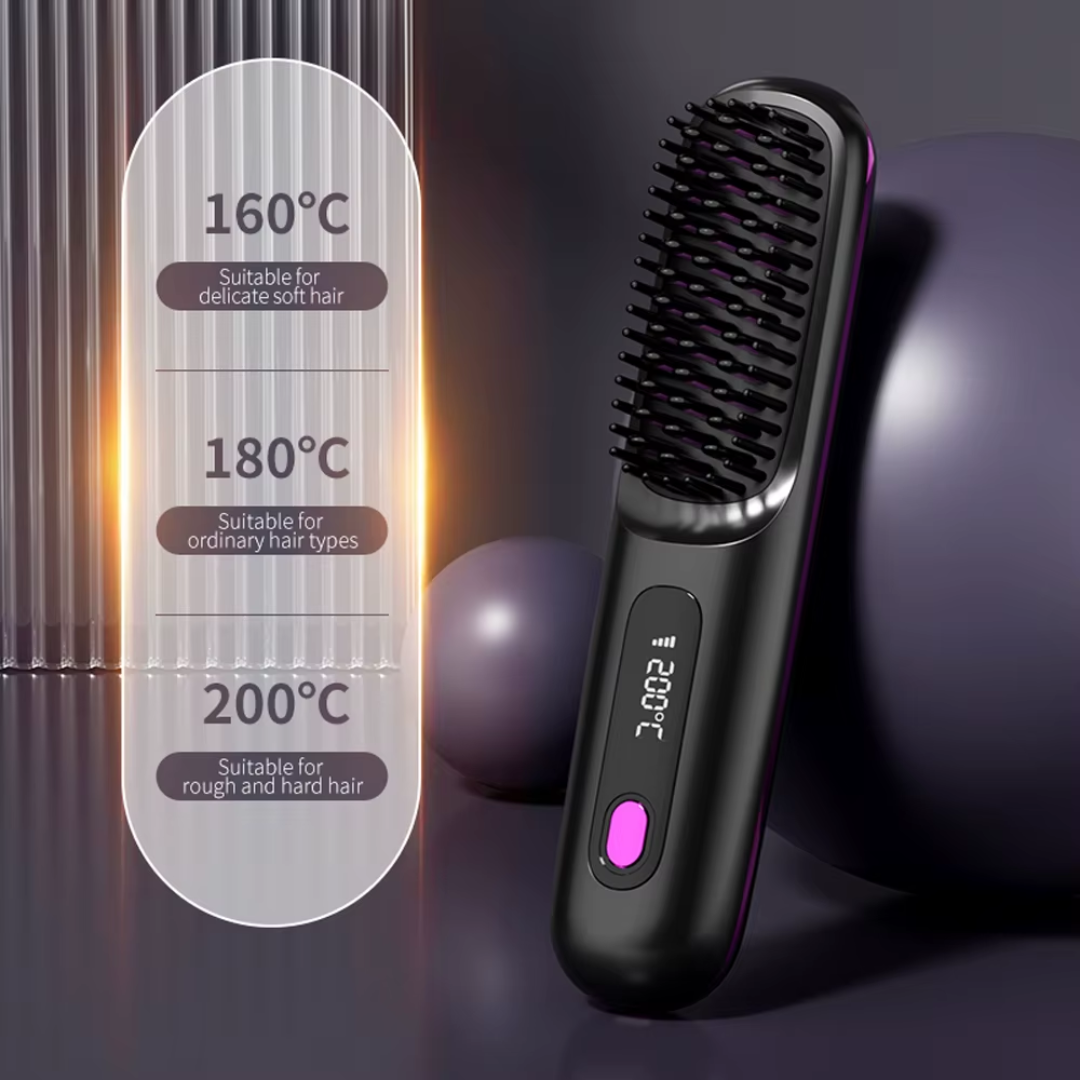 Ionic Anti-Frizz Straightening Brush