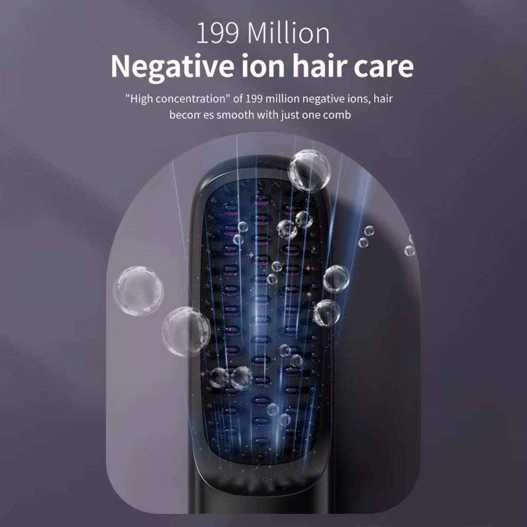 Ionic Anti-Frizz Straightening Brush